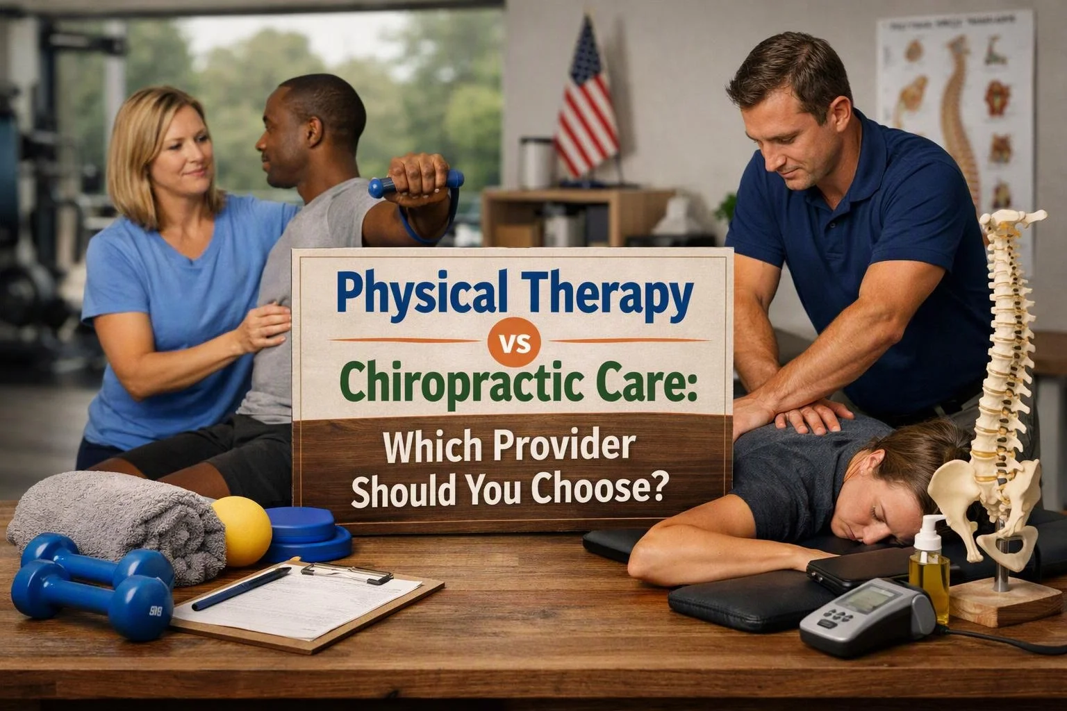 Physical Therapy or Chiropractic Care: Which Provider Should You Choose?