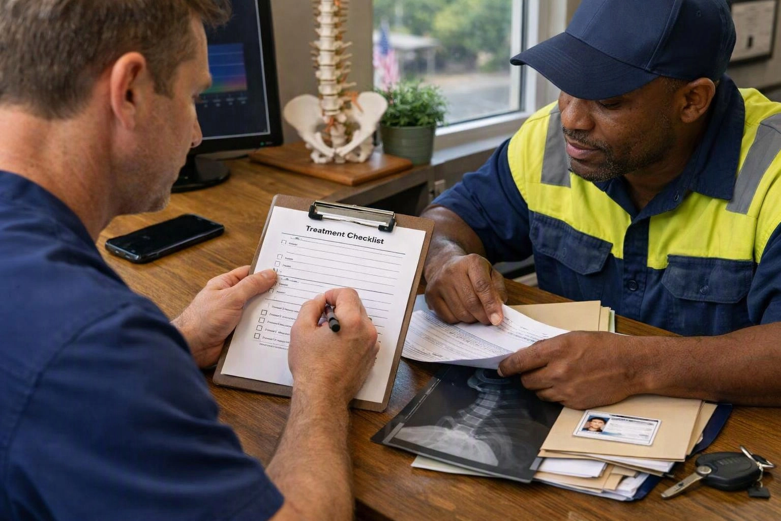 Workers' Compensation Chiropractic Treatment Checklist: Documents and Steps to Prepare